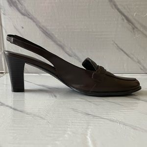 Life Stride Women’s Size 9.5 Dark Brown Heels. STILL BRAND NEW!!